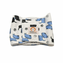 Misoko pestävä urossuoja M, sinivalkoinen