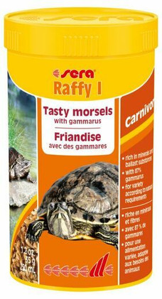 Sera Raffy I herkku vesikilpikonnille 250ml