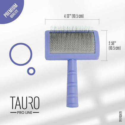 Tauro muovinen harja, piikit 20mm, violetti