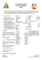 Altromin marsu 3013 kasvatuspelletti 12,5kg