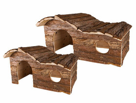 Jyrsijän puinen talo JESSI, 43x28x22cm