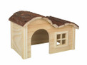 Jyrsijän puinen talo JESSI, 31x19x19cm