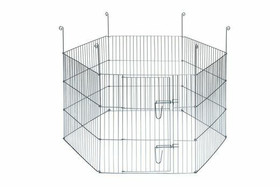 Pieneläinaitaus 6 osaa, halk. 100cm k.60cm, kromi