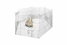 Pieneläinaitaus 6 osaa, halk. 100cm k.60cm, kromi