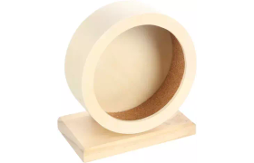 Puinen jyrsijän juoksupyörä, äänetön halk. 15cm