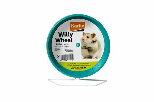 Willy hiljainen juoksupyörä, ISO 20cm, 3 väriä