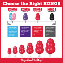 KONG Classic punainen XL