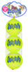 Air Kong Squeaker Tennis Ball M (3kpl)