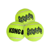 Air Kong Squeaker Tennis Ball XL (3kpl)