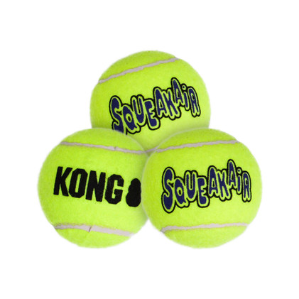 Air Kong Squeaker Tennis Ball XL (3kpl)