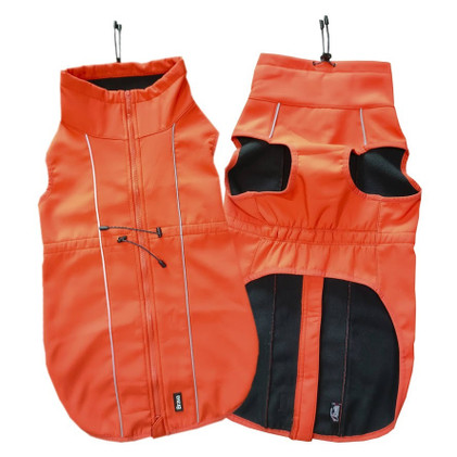 SPORT softshell koiran takki oranssi