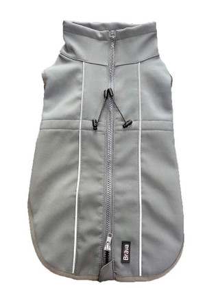 SPORT softshell koiran takki harmaa