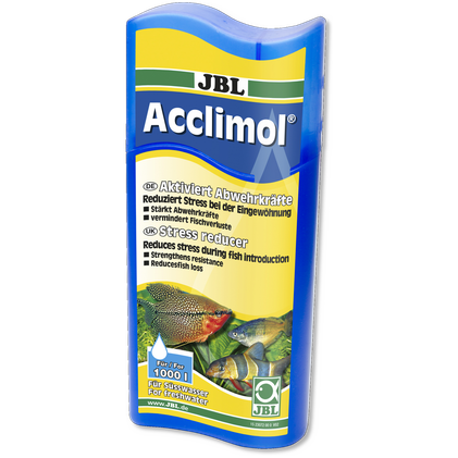 JBL Acclimol 250ml, stressin lieventäjä kaloille