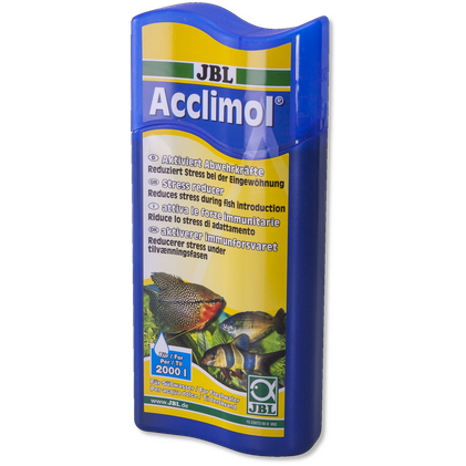 JBL Acclimol 500ml, stressin lieventäjä kaloille 