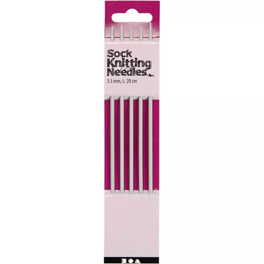 Sukkapuikot, nro 3,5, Pit. 20cm, 1 set