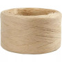  Raffia- Paperinaru, Lev: 7-8mm, hiekka, 100m/ 1 rll 