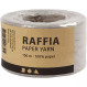 Raffia- Paperinaru, Lev: 7-8mm, vaaleanharmaa, 100m/ 1 rll