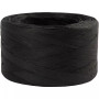  Raffia- Paperinaru, Lev: 7-8mm, musta, 100m/ 1 rll 