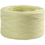 Raffia- Paperinaru, Lev: 7-8mm, vaaleanvihreä, 100m/ 1 rll
