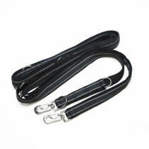 FINNERO RESCUE Monitoimitalutin - Musta, 1,5cm x 300cm