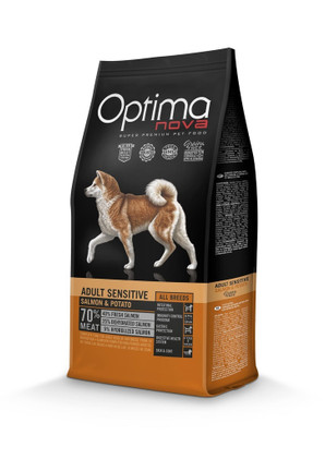 Optimanova dog sensitive salmon & potato grain free 2kg