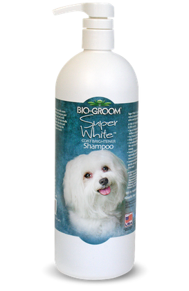 Bio-Groom SUPER WHITE shampoo 32oz/946ml PUMPPUPULLO