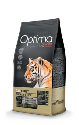 Optimanova cat adult chicken & rice 2kg