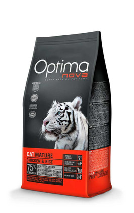 Optimanova cat mature chicken & rice 2kg