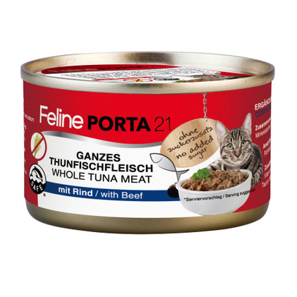 Feline PORTA21, Tonnikala & nauta, 24x90g