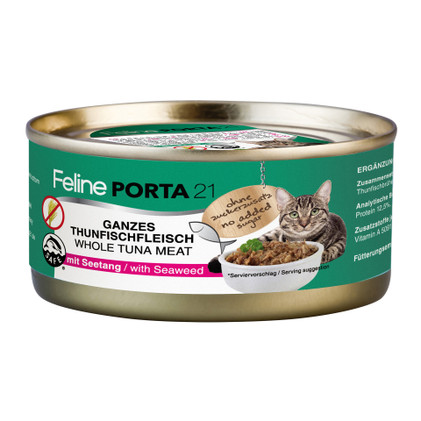 Feline PORTA21, Tonnikala & Merilevä, 24x156g