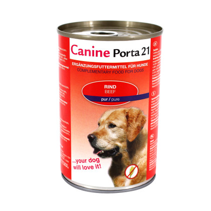 Canine PORTA21, Pure Beef Nauta 6x400g