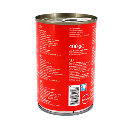 Canine PORTA21, Pure Beef Nauta 6x400g