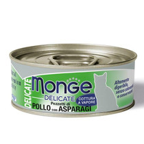 Monge Delicate cat, Kana & parsa, 24x80g