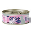 Monge Delicate cat, Kana & kinkku, 24x80g