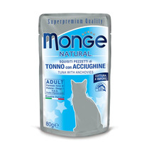 Monge Natural, tonnikala & anjovis, 24x80g
