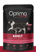 Optimanova, Beef & rice, 12x300g