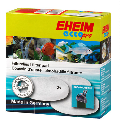 EHEIM Ecco hienosuodatuspatruuna valkoinen, 3kpl, (2616315)