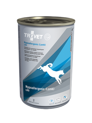 Trovet LRD Hypoallergenic lammas koirille 6x400g, á 3,83€