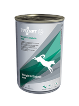Trovet WRD Weight & Diabetic koirille 6x400g, á 3,99€