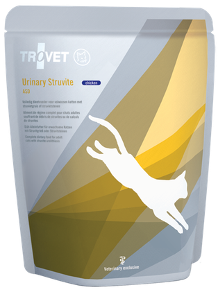 Trovet ASD Urinary Struvite kana kissoille 12x85g, á 1,56€
