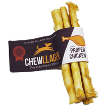 Chewllagen, kananmakuinen, mini pururulla, 5kpl, 12,5cm, 10mm
