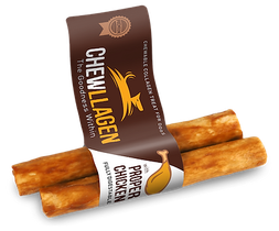 Chewllagen, kananmakuinen medium pururulla, 2kpl, 12,5cm, 20mm