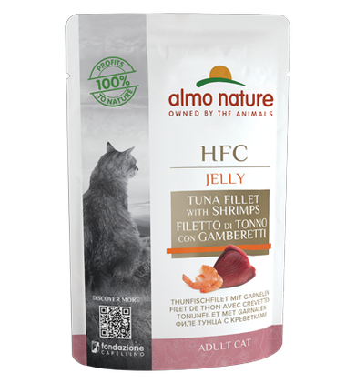 HFC Jelly, tonnikala & katkarapu, 24x55g, á 1,04€