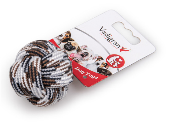 Vadigran, Cotton ball, brown, 50g, Ø5,5cm