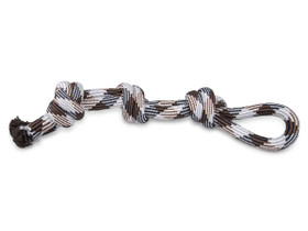 Vadigran, Cotton rope 3 knots brown, 600g, 60cm