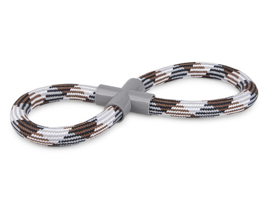 Vadigran, Cotton rope 8-shaped brown, 250g, 35cm