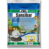 JBL Sansibar River, 5kg, hieno akvaariohiekka, 0,4-1,4mm