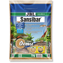 JBL Sansibar Orange, 5kg, oranssinruskea, hieno hiekka 0,2-0,6mm