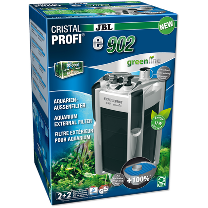 JBL CristalProfi e902, greenline, ulkosuodatin