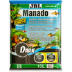 JBL Manado Dark, 10L, akvaariohiekka, musta, 1,5-2,5mm
